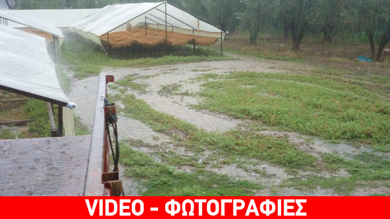 Άνοιξαν οι ουρανοί στην Ξάνθη